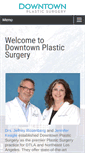 Mobile Screenshot of downtownplasticsurgeryla.com